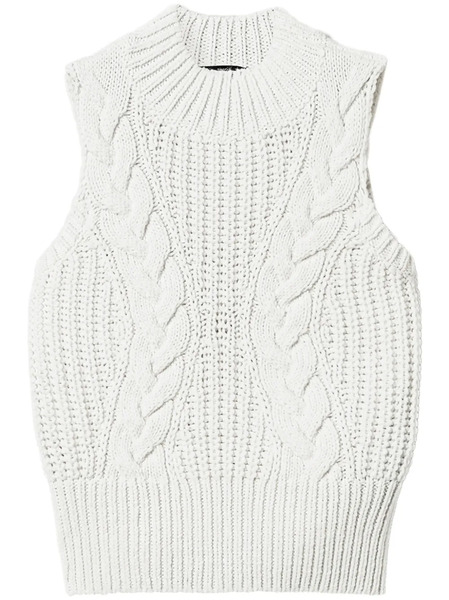  Twinset Knitted Vest - White 