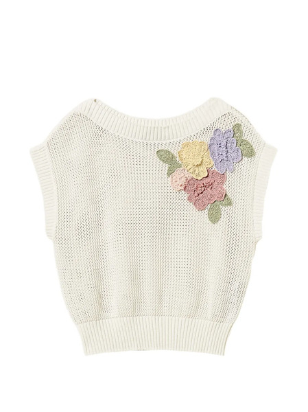  Twinset Knitted Vest - White 