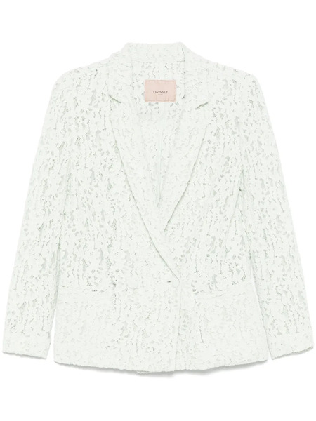  Twinset Lace Blazer - Green 
