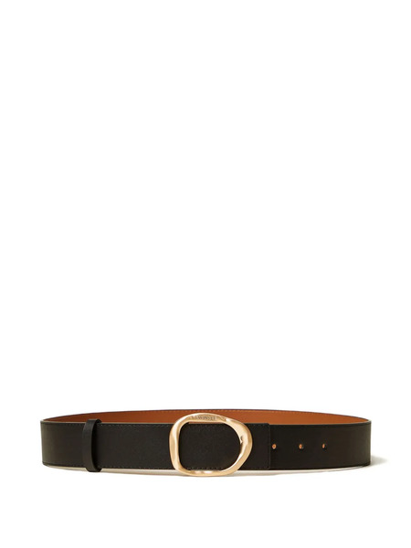  Twinset Leather Reversible Belt - Brown 