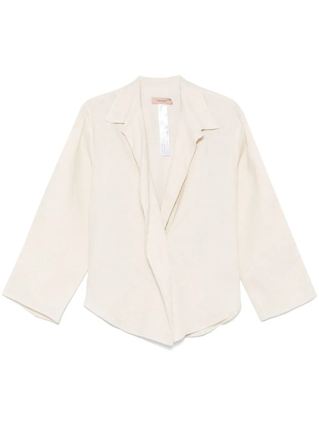  Twinset Linen Blouse - Neutrals 