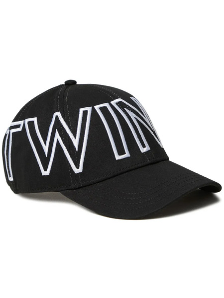  Twinset Logo Cap - Black 