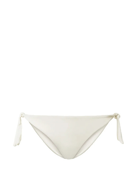  Twinset Logo-detail Bikini Thong - White 