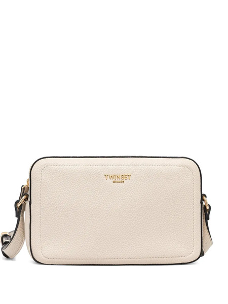  Twinset Logo-lettering Cross Body Bag - Neutrals 