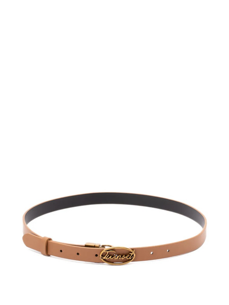  Twinset Logo-plaque Belt - Neutrals 