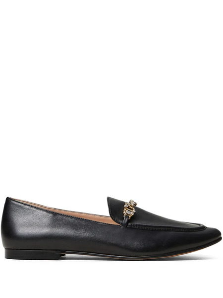  Twinset Logo-plaque Loafers - Black 