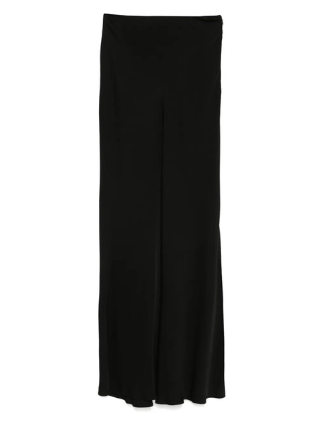  Twinset Logo-plaque Maxi Skirt - Black 