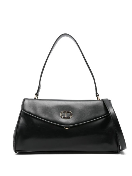  Twinset Logo-plaque Tote Bag - Black 