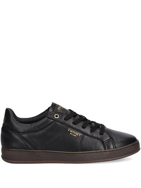  Twinset Logo-print Sneakers - Black 