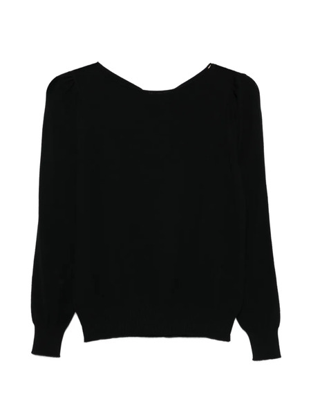  Twinset Long Sleeve Top - Black 