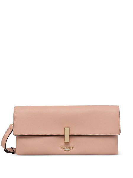  Twinset Metal-clasp Crossbody Bag - Pink 
