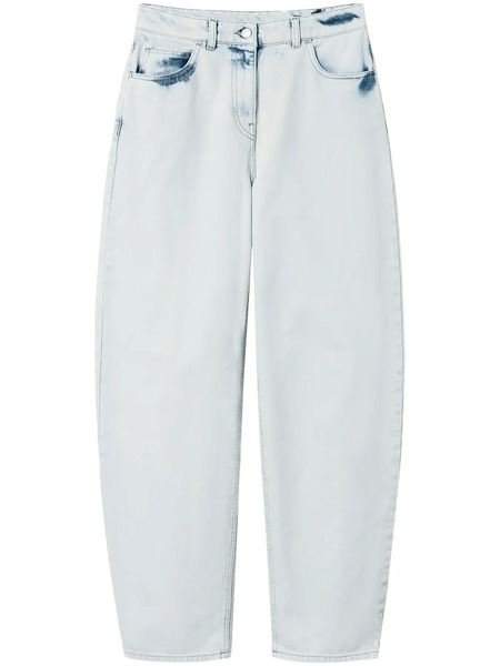  Twinset Mid-rise Barrel Jeans - Blue 