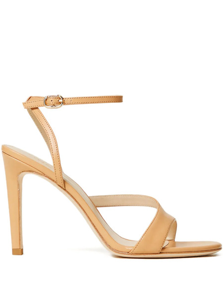  Twinset 100mm Ankle-strap Sandals - Brown 