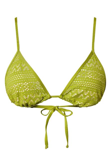  Twinset Open-knit Bikini Top - Green 