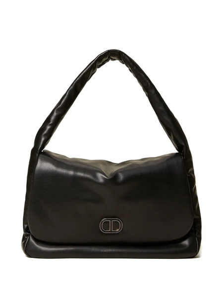  Twinset Padded Top-handle Shoulder Bag - Black 