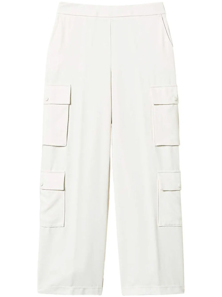  Twinset Palazzo Cargo Trousers - Neutrals 