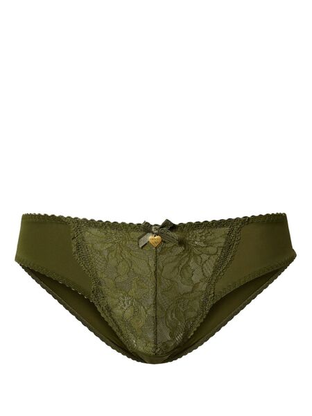  Twinset Panelled Briefs - Green 