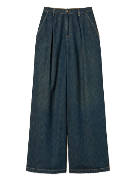  Twinset Pleat-detail Jeans - Blue 