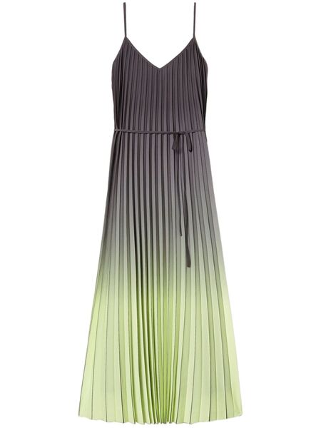  Twinset Pleated Midi Dress - Grey 