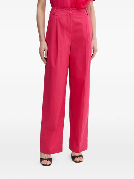 Twinset Pleated Wide-leg Trousers - Pink 