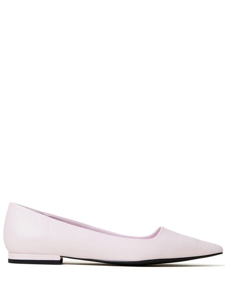  Twinset Pointed-toe Ballet Flats - Pink 