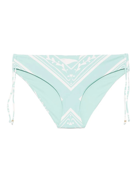  Twinset Printed Bikini Bottoms - Green 