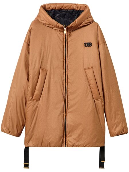  Twinset Reversible Padded Jacket - Brown 