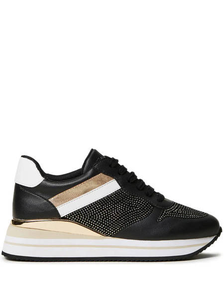  Twinset Rhinestone Sneakers - Black 