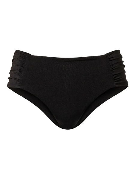 Twinset Ruched-side Bikini Briefs - Black 
