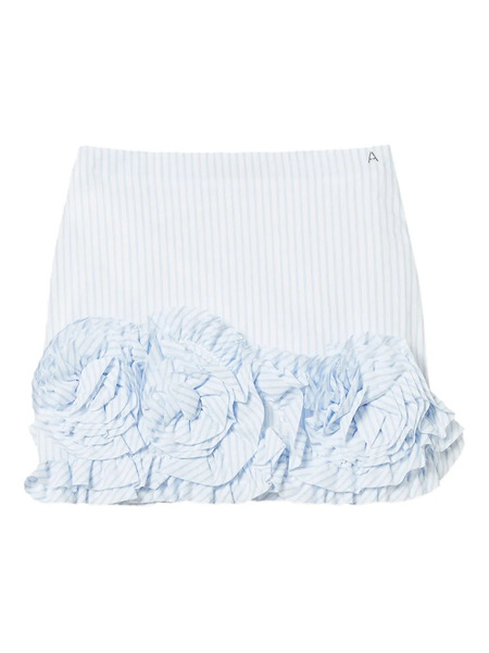  Twinset Ruffle-detail Miniskirt - Blue 