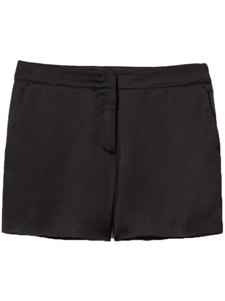  Twinset Satin Shorts - Black 
