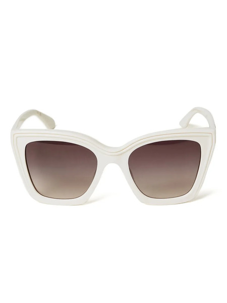  Twinset Square Sunglasses - White 