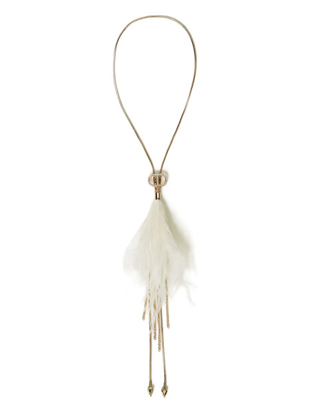  Twinset Tassel Necklace - Gold 