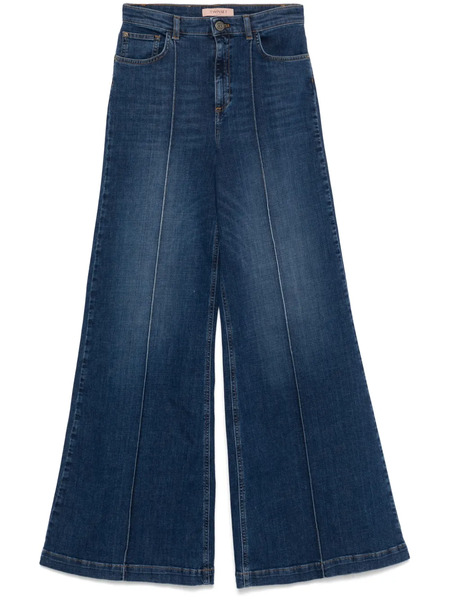  Twinset Wide-leg Jeans - Blue 