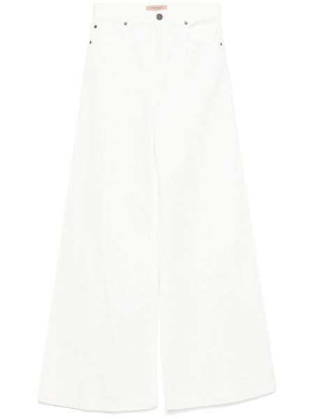 Twinset Wide-leg Jeans - White 