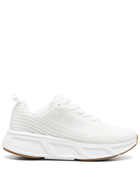  Twinset X Fessura Logo Striped Sneakers - White 