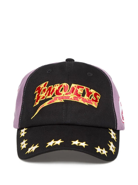  Twojeys Logo-embroidery Baseball Cap - Black 