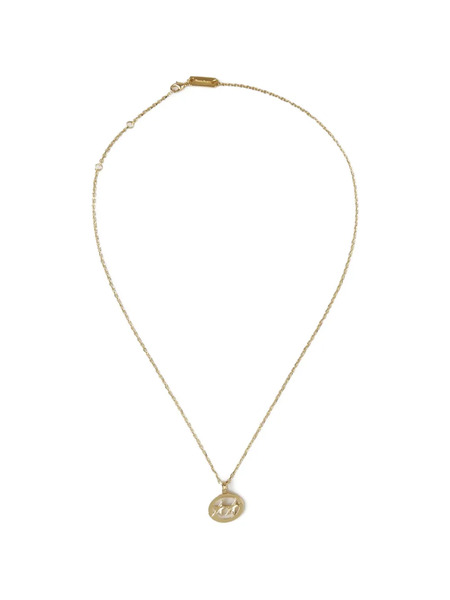  Twojeys Oval Charm Necklace - Gold 