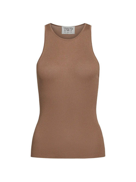  Twp Harbor Fine-ribbed Tank Top - Brown 