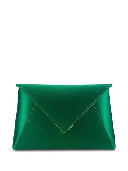 Tyler Ellis Small Lee Pouchet Clutch Bag - Green 