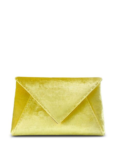  Tyler Ellis Small Lee Pouchet Clutch Bag - Yellow 