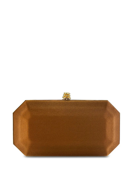  Tyler Ellis Small Perry Clutch Bag - Brown 