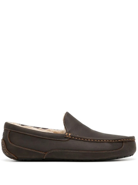  Ugg Ascot Matte Slippers - Brown 