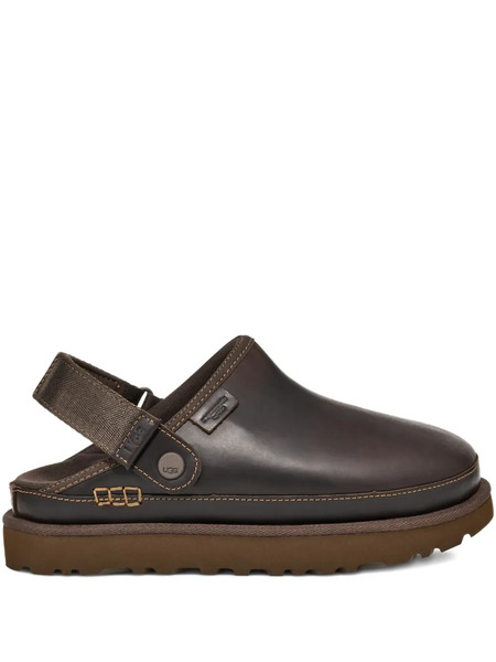  Ugg Back-strap Leather Flat Pumps - Iwd 