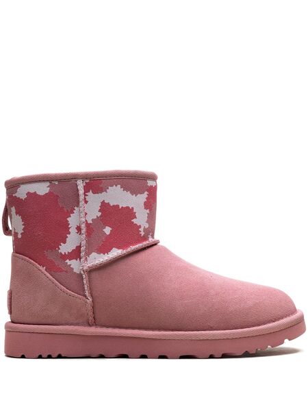  Ugg Classic Mini pink/jagged Camo Ankle Boots 