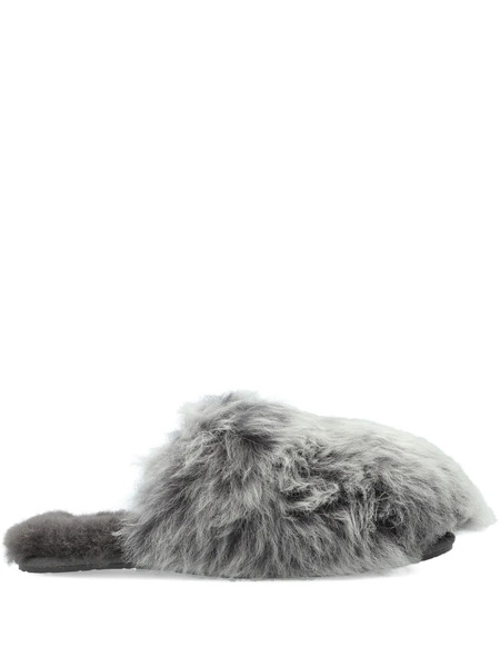  Ugg Fur-lined Slippers - Grey 