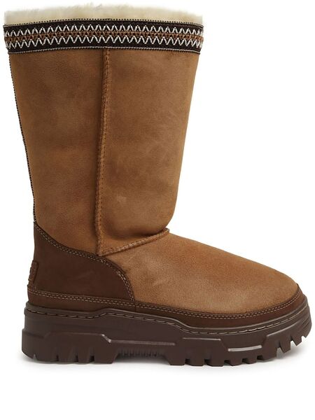  Ugg Fur-lined Snow Boots - Brown 