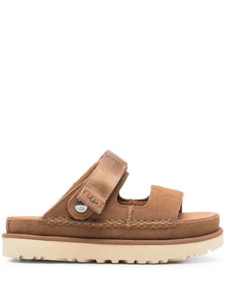  Ugg Goldenstar Glide Sandals - Brown 