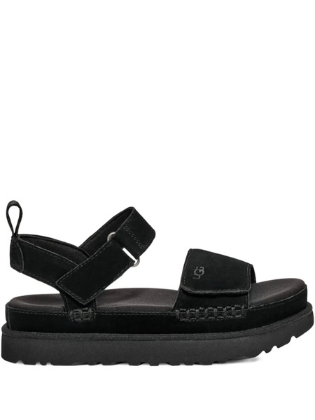  Ugg Goldenstar Logo Sandals - Black 