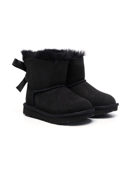  Ugg Kids Bailey Bow Ii Ankle Boots - Black 